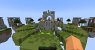 Cubecraft is a Skywars server that has been around for a long time (Image via Mojang)